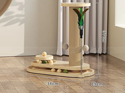 Griffoir pour chat serie Bois - de - griffes - Mi - a - ou