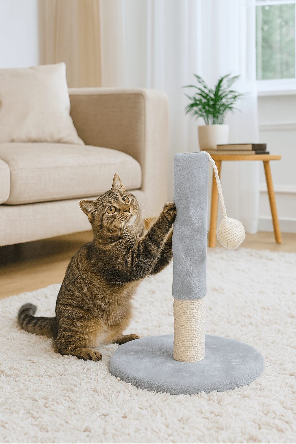 Griffoir pour chat SweetClaw™ Mini - Mi - a - ou - Mi - a - ou