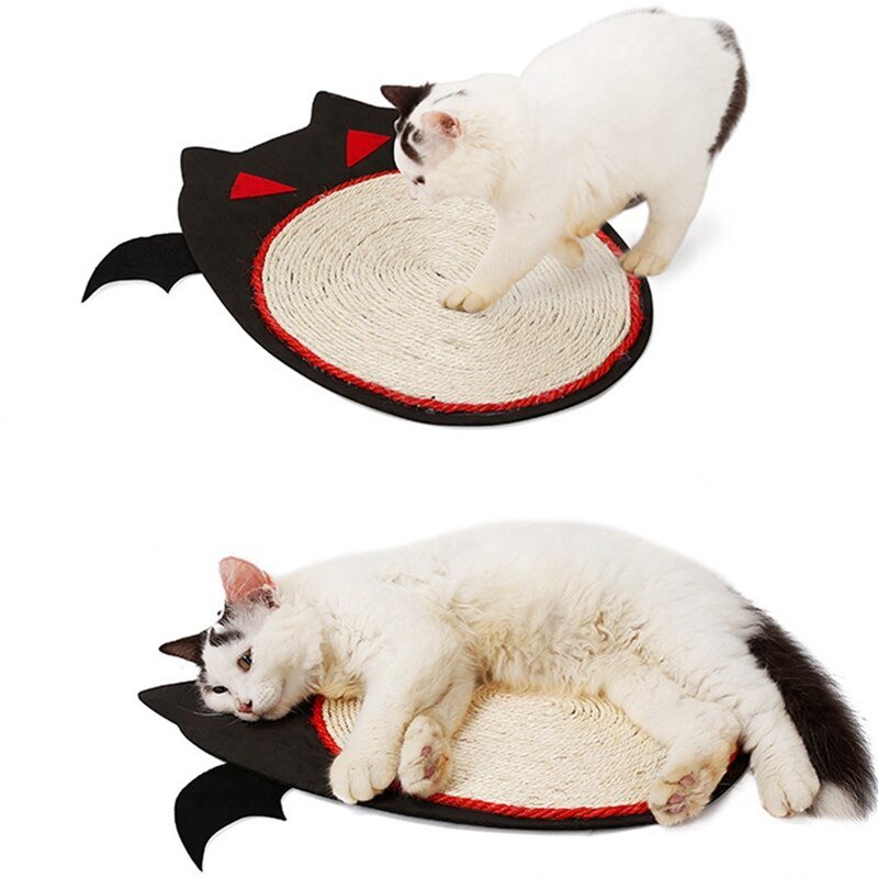 Griffoir pour chat Tapis griffoir Chauve - Souris Chat - lloween™ - Mi - a - ou