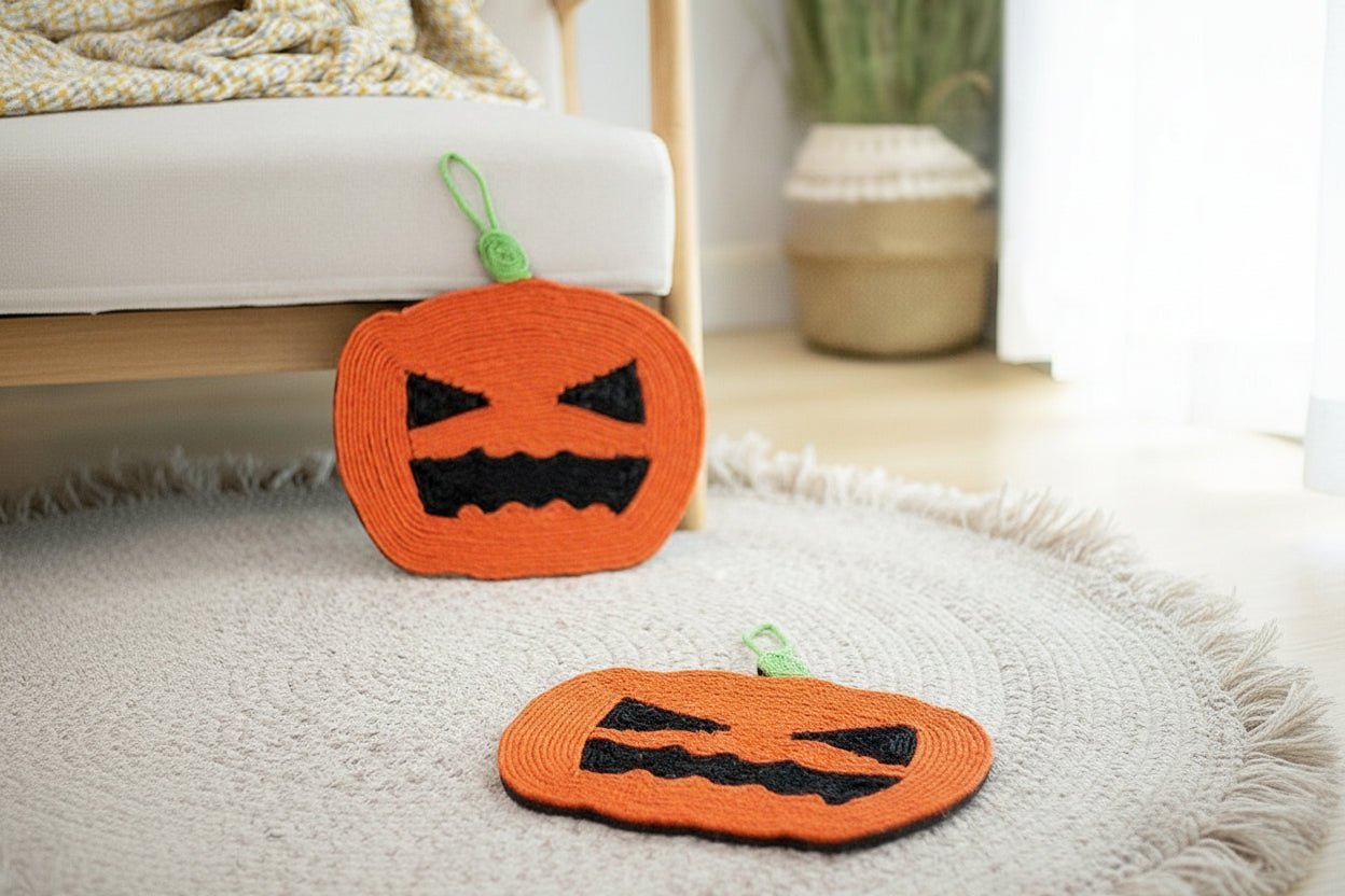 Griffoir pour chat Tapis griffoir Citrouille Chat - lloween™ - Mi - a - ou
