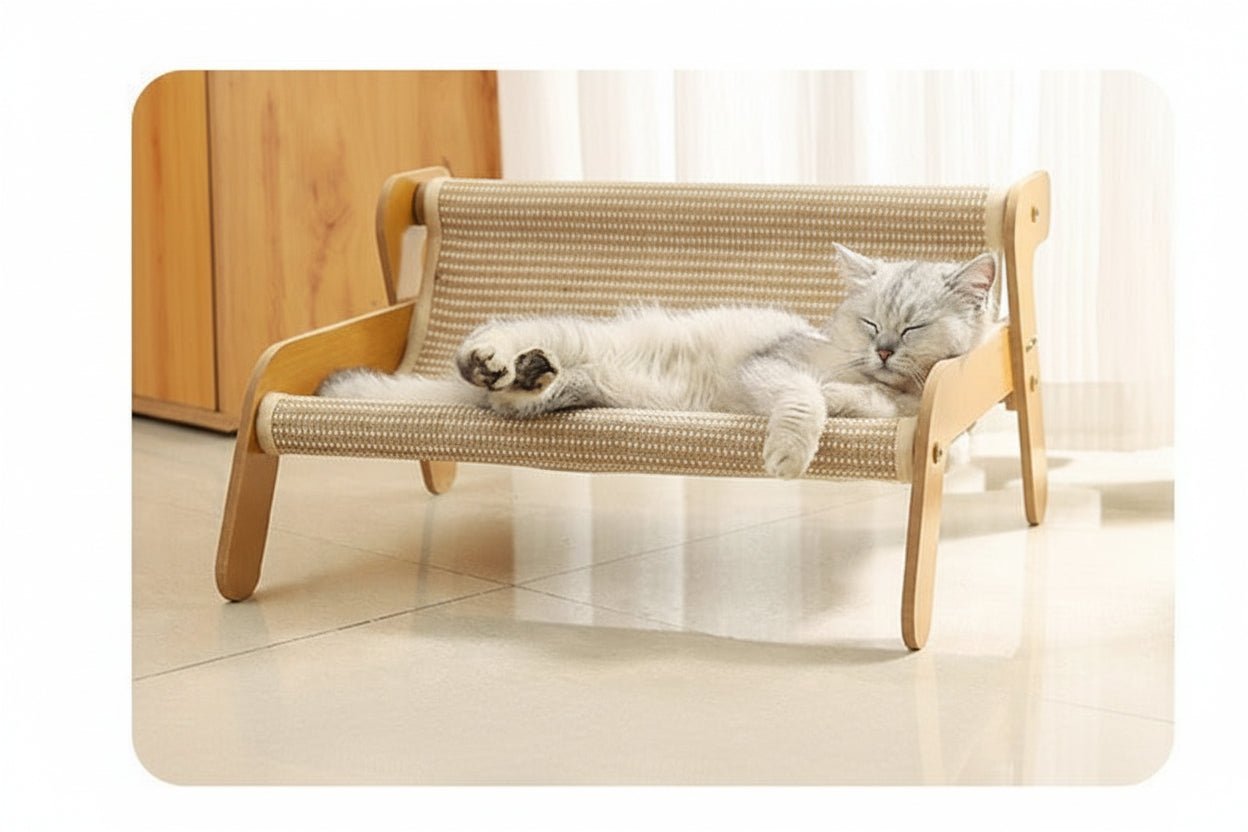 Hamac pour chat griffoir Griff'O - Repos™ - Mi - a - ou