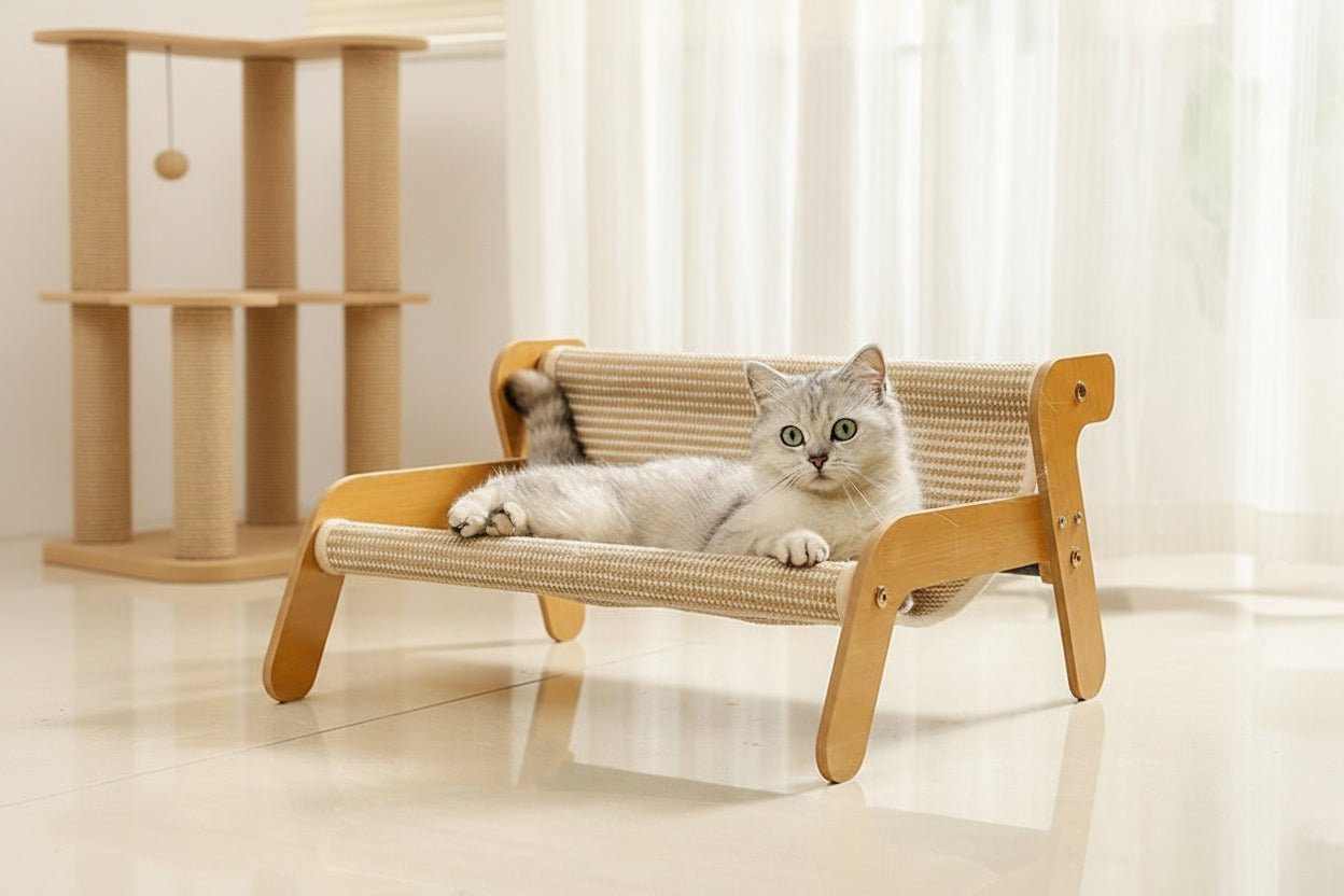 Hamac pour chat griffoir Griff'O - Repos™ - Mi - a - ou