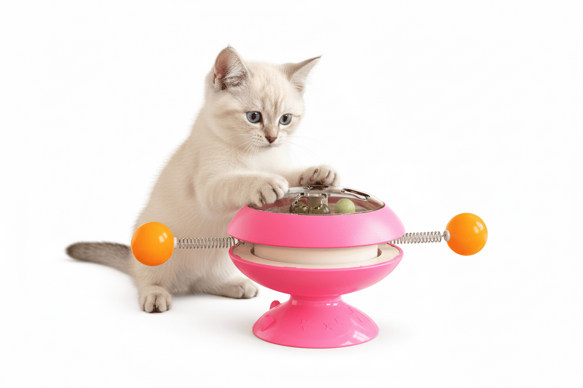 Jouet interactif pour chat SpinBalls2™ - Mi-a-ou - Mi-a-ou