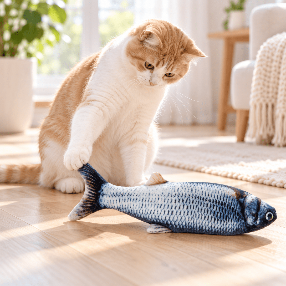 Jouet pour chat interactif Le Poichonssa™ - Mi-a-ou - Mi-a-ou