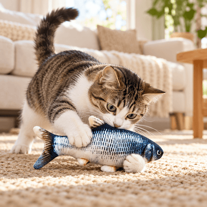 Jouet pour chat interactif Le Poichonssa™ - Mi-a-ou - Mi-a-ou