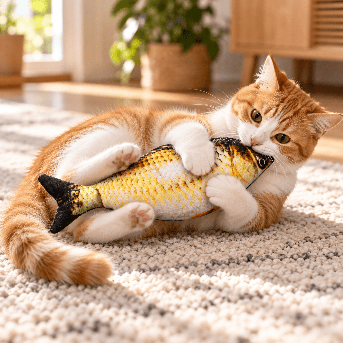 Jouet pour chat interactif Le Poichonssa™ - Mi-a-ou - Mi-a-ou