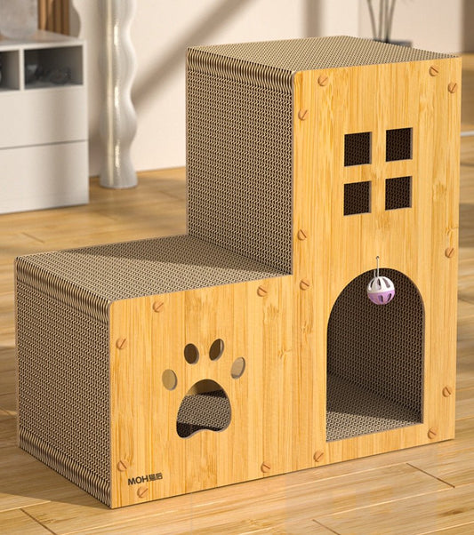 La cabane pour chat Le Pas - à - Chat™ - Mi - a - ou