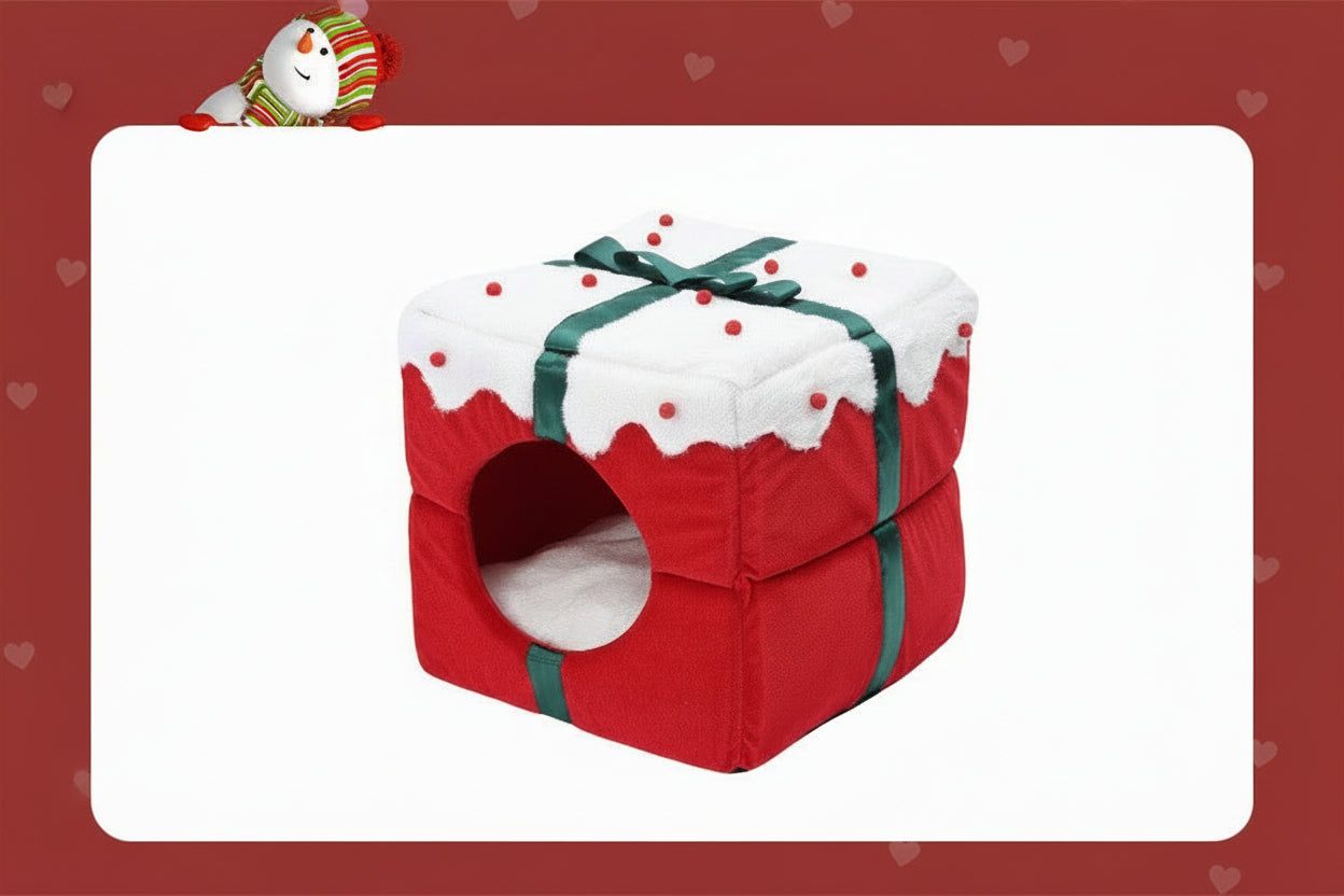 La maison pour chat Le Chadeau de Noël™ - Mi - a - ou