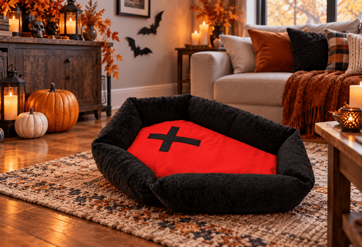 Lit pour chat Cercueil De Dracu-chat™ Mi-a-ou - Mi-a-ou