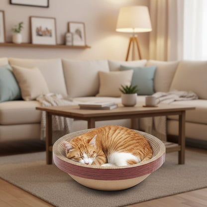 Lit pour chat en carton Boldechat™ - Mi - a - ou
