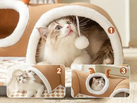 Lit pour chat Hide&Play - Mi - a - ou