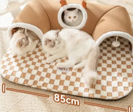 Lit pour chat Hide&Play - Mi - a - ou