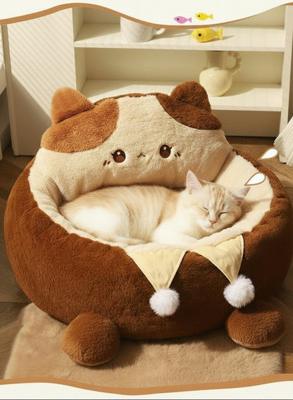 Lit pour chat Le Nounours - Brioche™ - Mi - a - ou
