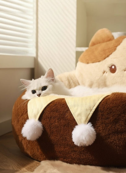 Lit pour chat Le Nounours - Brioche™ - Mi - a - ou