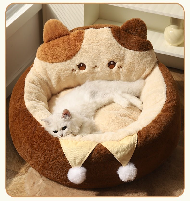 Lit pour chat Le Nounours - Brioche™ - Mi - a - ou