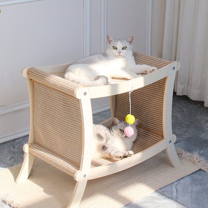 Lit pour chat superposé Dortoir - Félin™ Mi - a - ou - Mi - a - ou