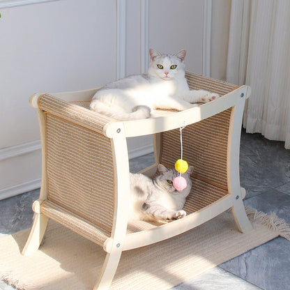 Lit pour chat superposé Dortoir - Félin™ Mi - a - ou - Mi - a - ou