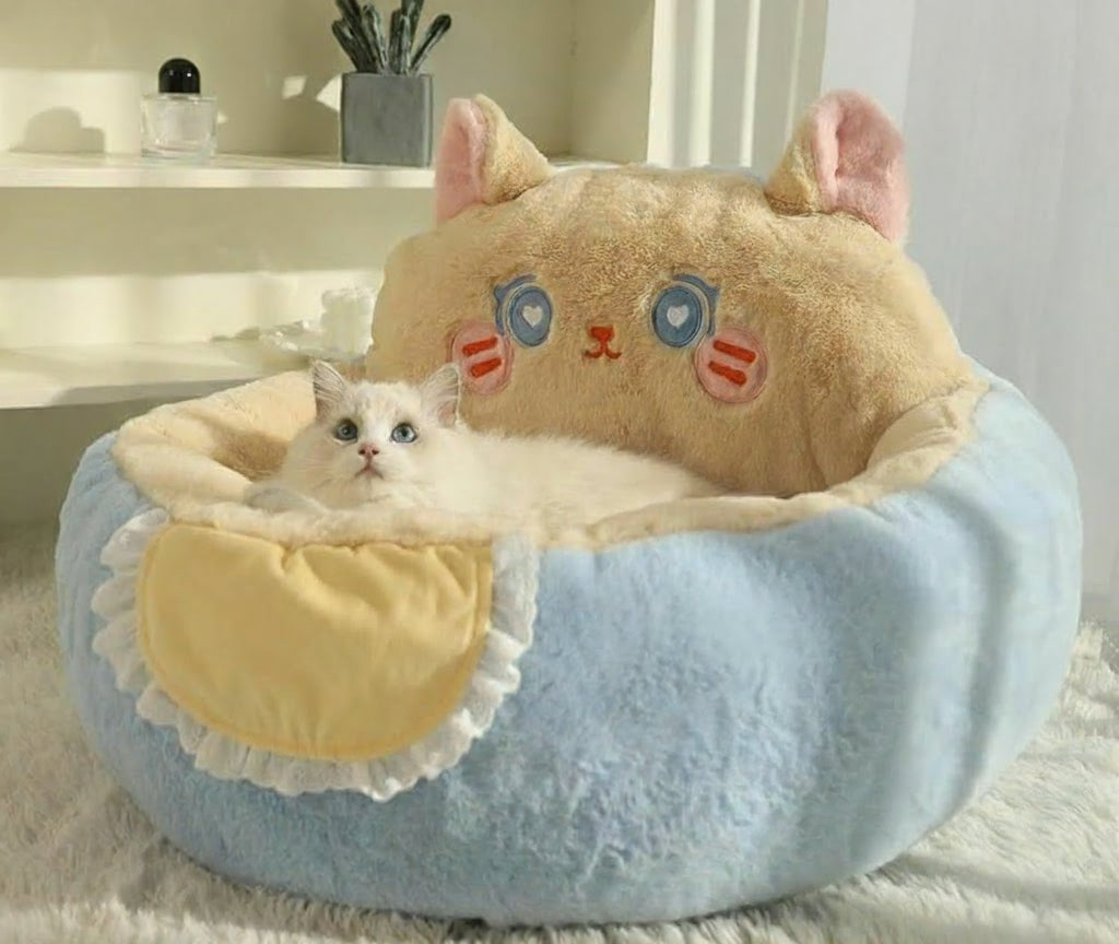 Lit pour chat TeddyKat™ - Mi - a - ou - Mi - a - ou