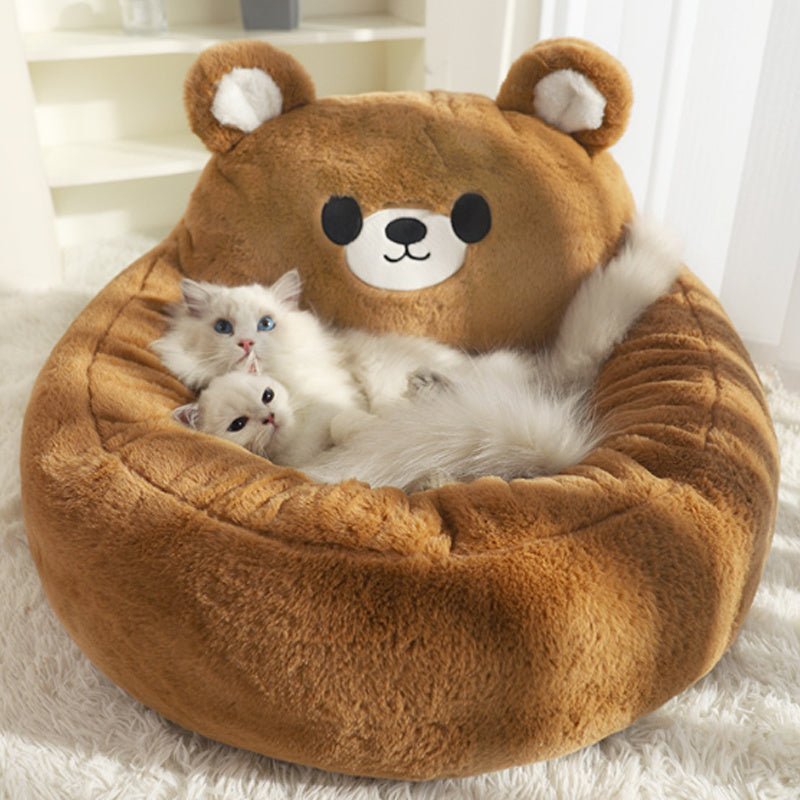 Lit pour chat TeddyKat™ - Mi - a - ou - Mi - a - ou