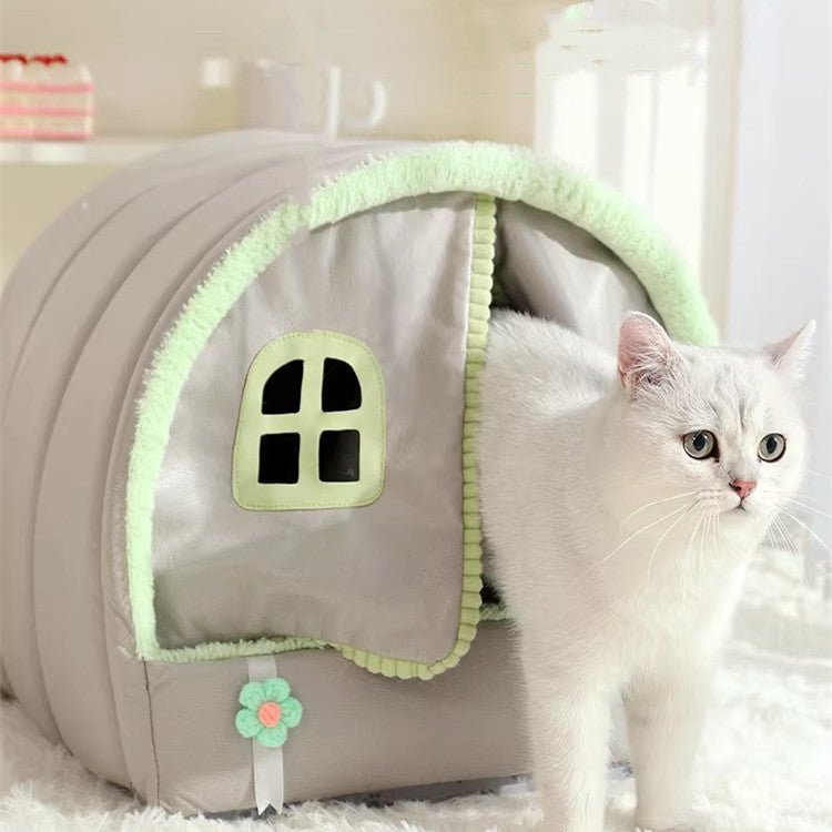 Maison pour chat 4 saisons Chat - Leverde™ - Mi - a - ou