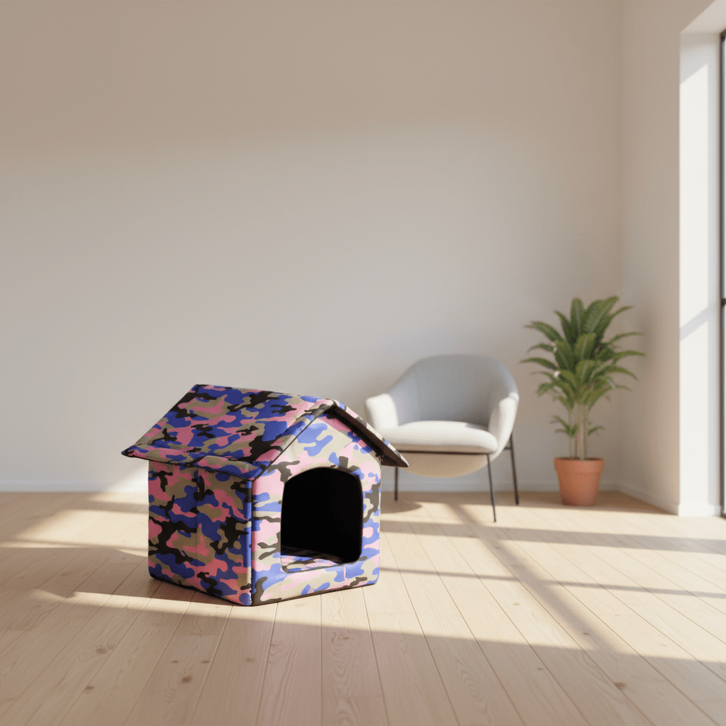 Maison Pour Chat CamoCrib™ - Mi - a - ou