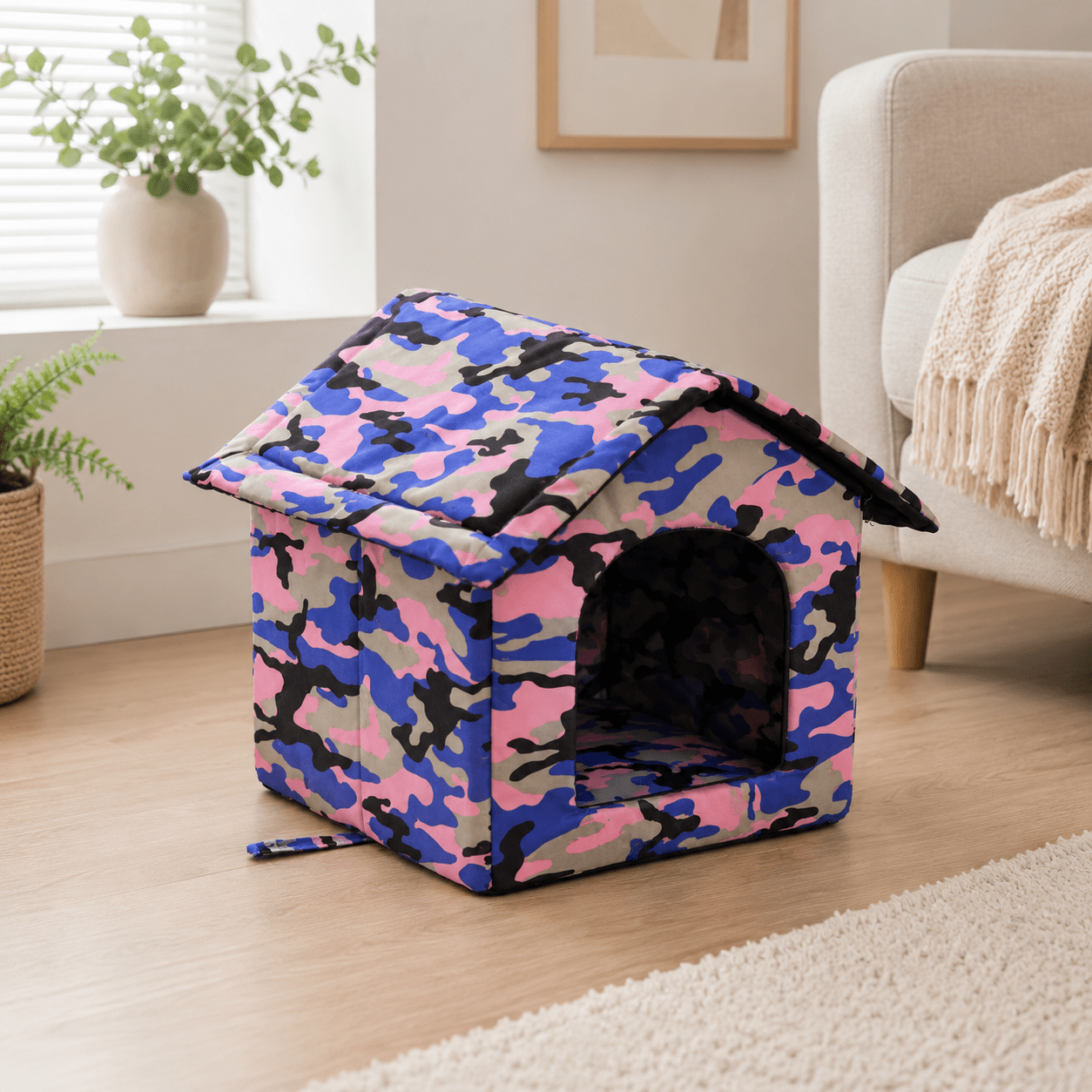 Maison Pour Chat CamoCrib™ - Mi - a - ou