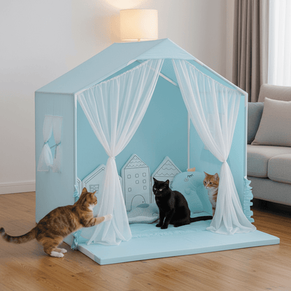 Maison pour chat Chappartement™ - Mi - a - ou - Mi - a - ou
