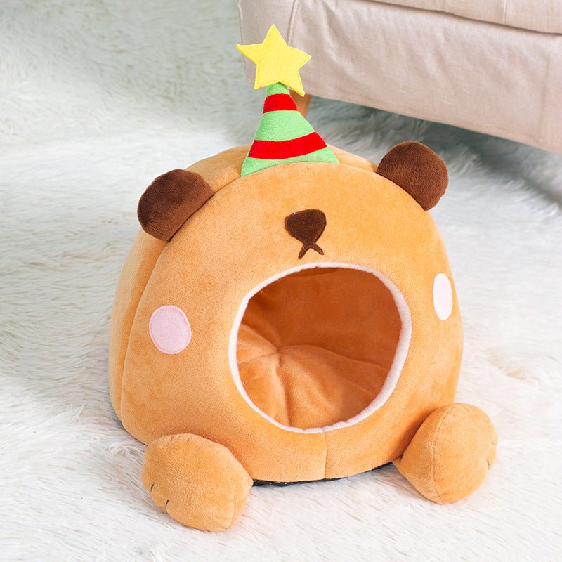 Maison pour chat Ourson - Festif™ - Mi - a - ou
