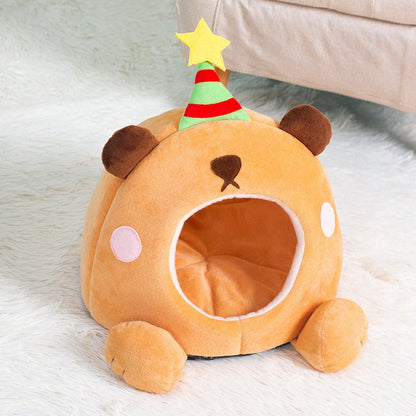 Maison pour chat Ourson - Festif™ - Mi - a - ou