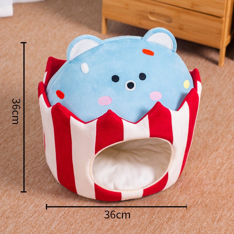 Maison pour chat Pop - Corn Kawaii™ - Mi - a - ou