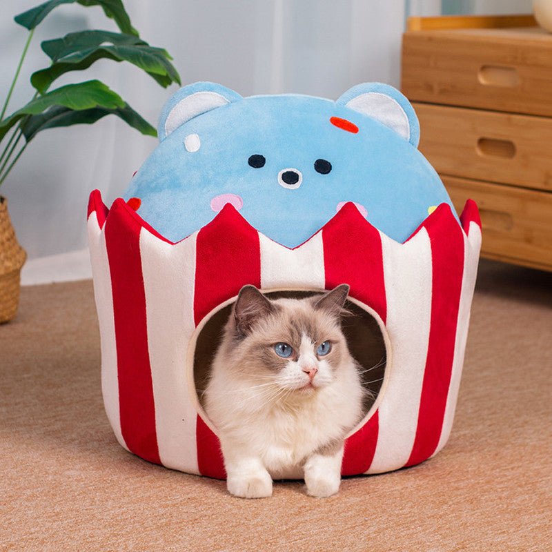 Maison pour chat Pop - Corn Kawaii™ - Mi - a - ou