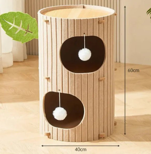 Maison pour chat SmartWood - Mi - a - ou