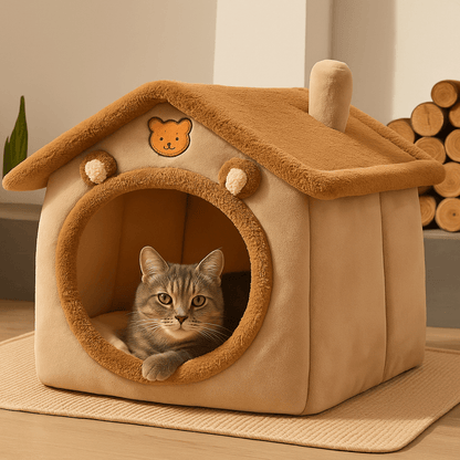 Maison pour chat TeddyHouse - Mi - a - ou