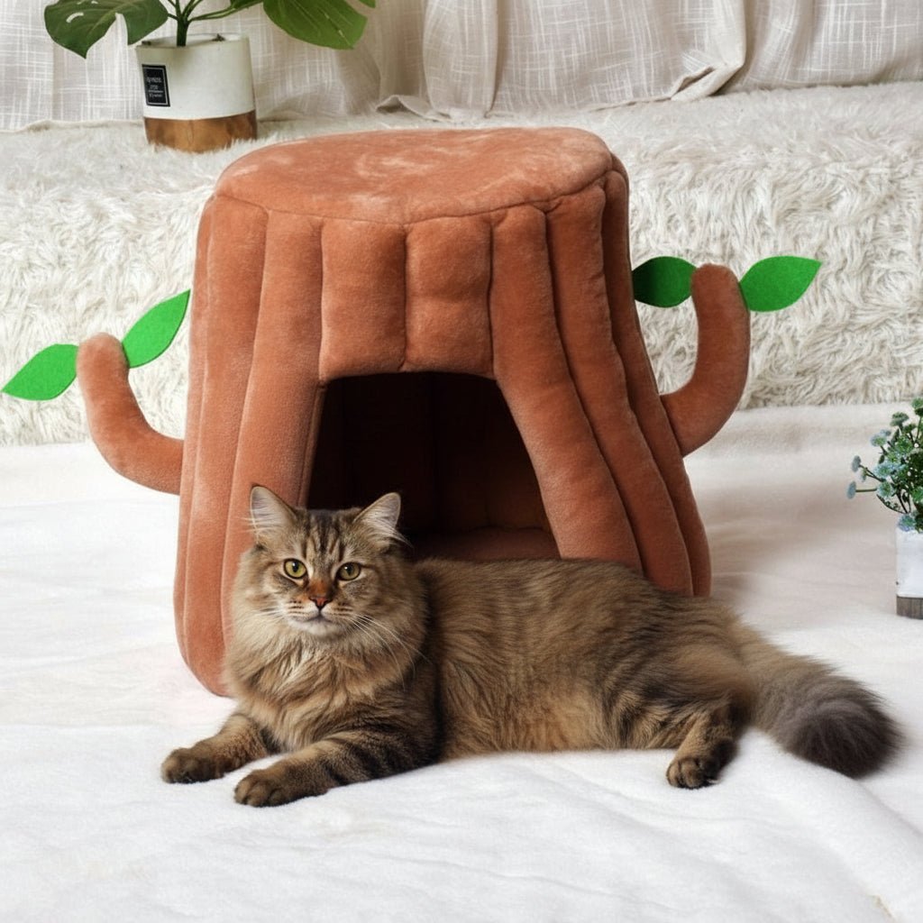 Maison pour chat YggdraChat™ - Mi - a - ou