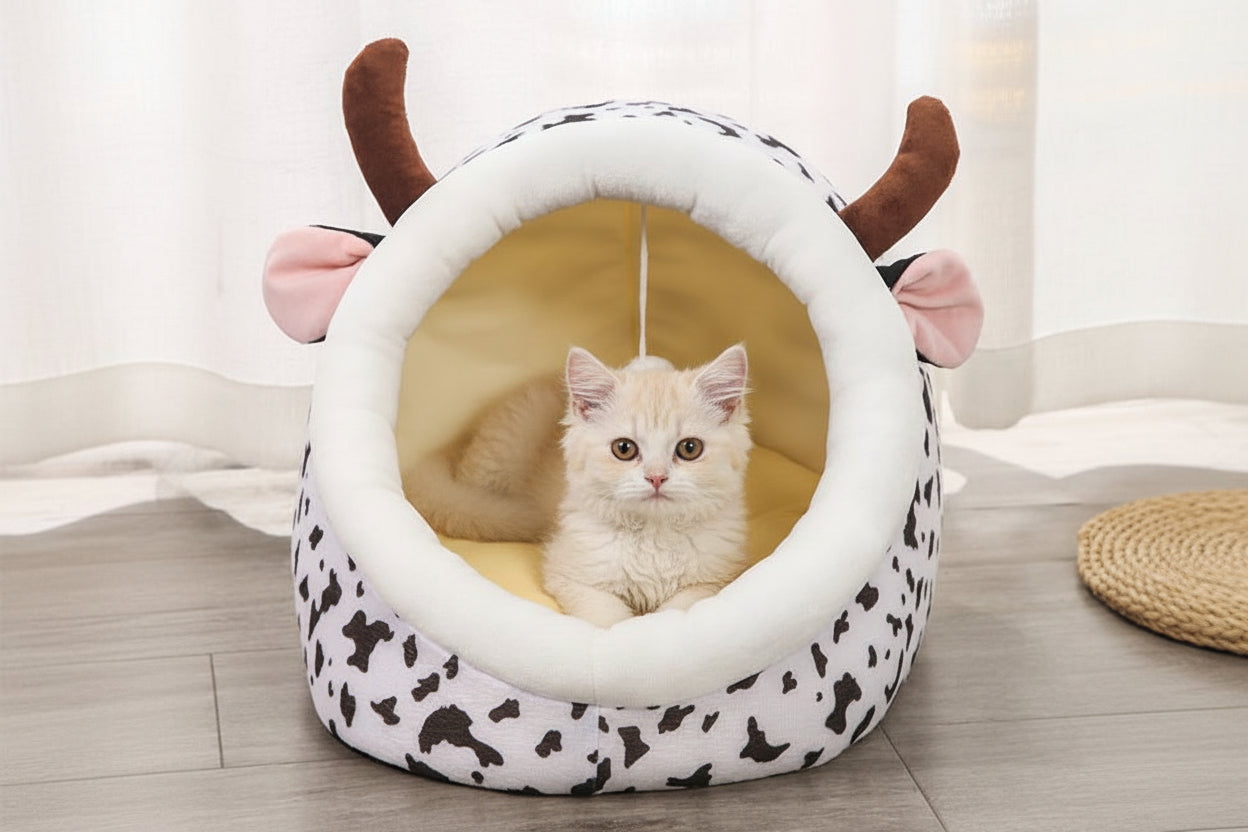 Niche pour chat ZooNap™ - Mi - a - ou - Mi - a - ou