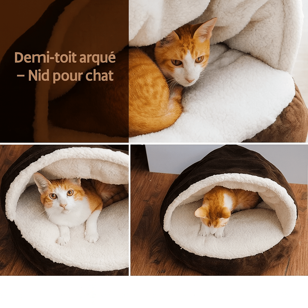 Nid pour chat CozySleep™ - Mi - a - ou