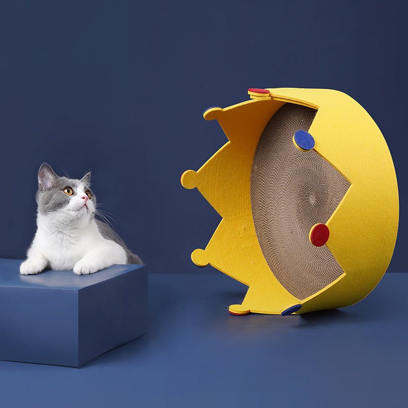 Nid pour chat et griffoir Kouronne - Royale™ - Mi - a - ou - Mi - a - ou