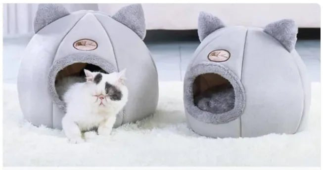 Nid pour chat IglooMiaou - Mi - a - ou