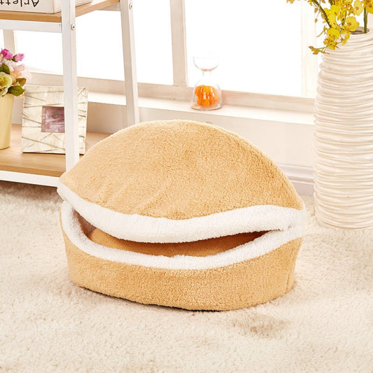 Nid pour chat semi - fermé Burger - Bed™ - Mi - a - ou