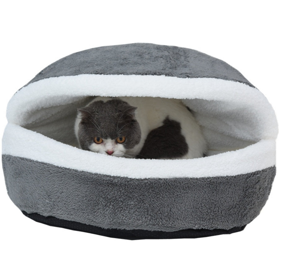 Nid pour chat semi - fermé Burger - Bed™ - Mi - a - ou