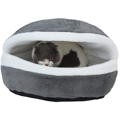 Nid pour chat semi - fermé Burger - Bed™ - Mi - a - ou