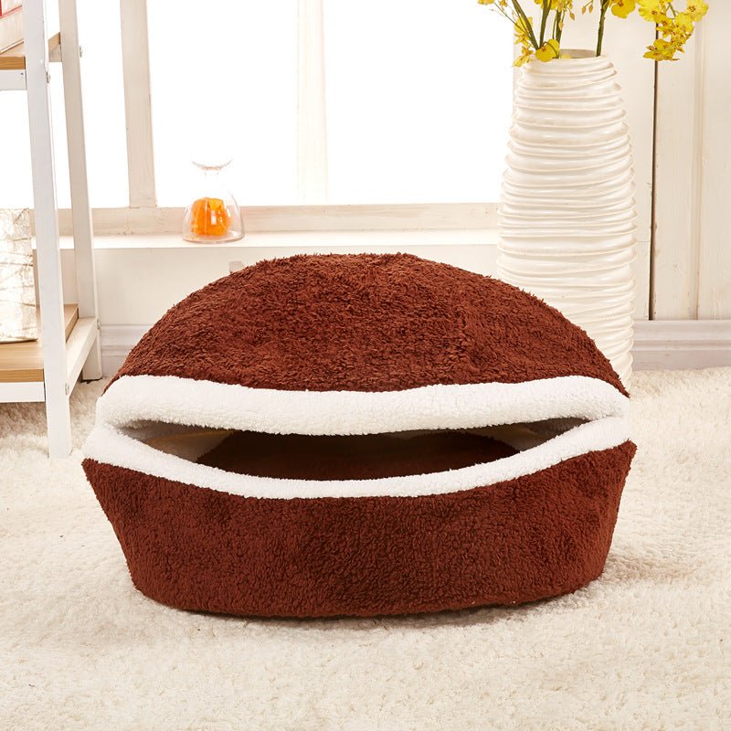 Nid pour chat semi - fermé Burger - Bed™ - Mi - a - ou