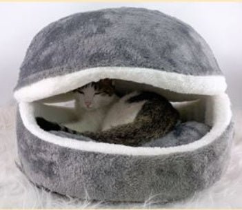Nid pour chat semi - fermé Burger - Bed™ - Mi - a - ou