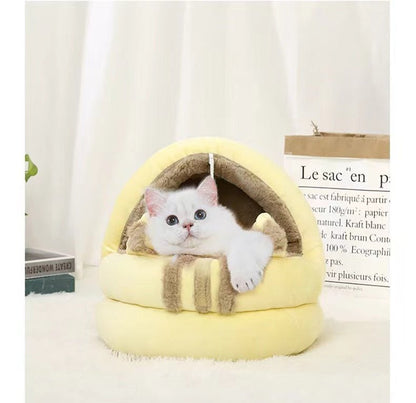 Nid pour chat semi - fermé CoolKatt™ - Mi - a - ou