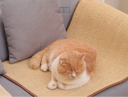 Tapis griffoir pour chat CatScratchMate - Mi - a - ou