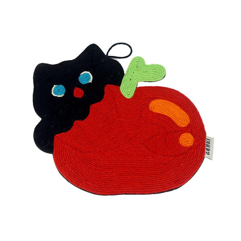 tapis - griffoir pour chat Griffes en Fêtes™ - Mi - a - ou