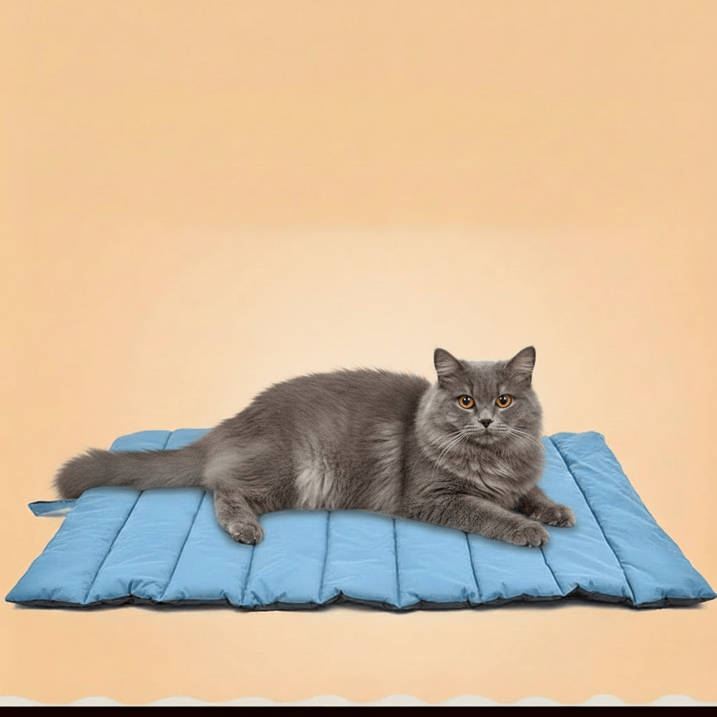 Tapis pour chat rafraichissant Chatte-Chat-Chill™ - Mi-a-ou