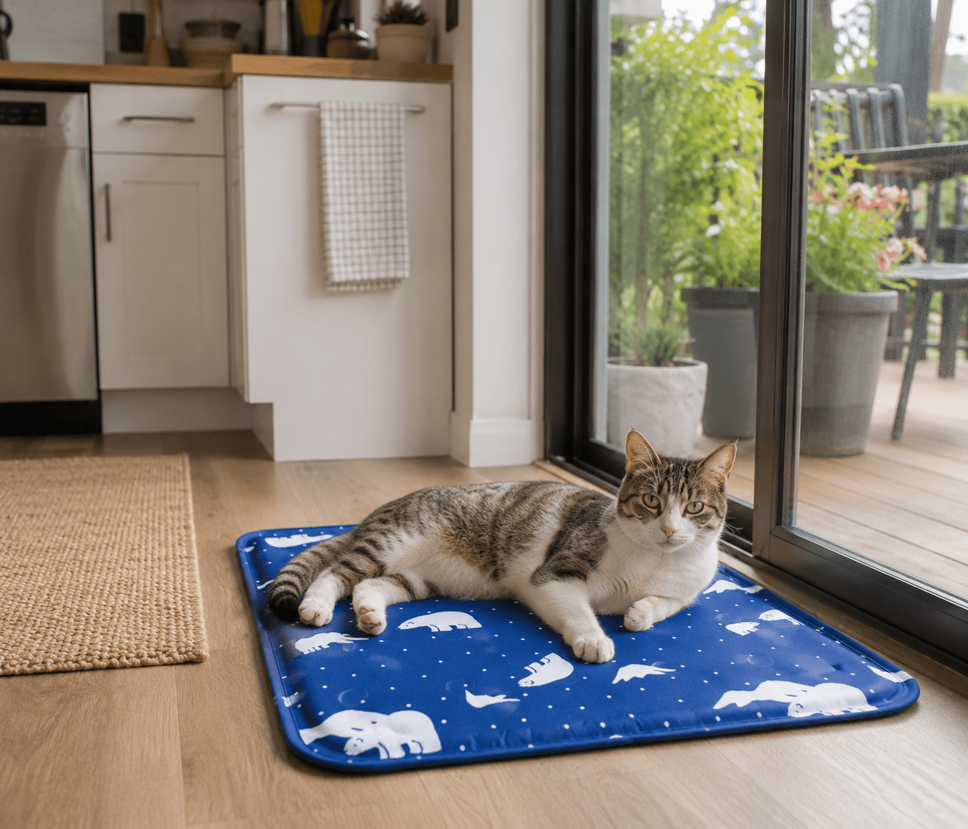 Tapis pour chat rafraîchissant KoolSummer™ - Mi - a - ou - Mi - a - ou