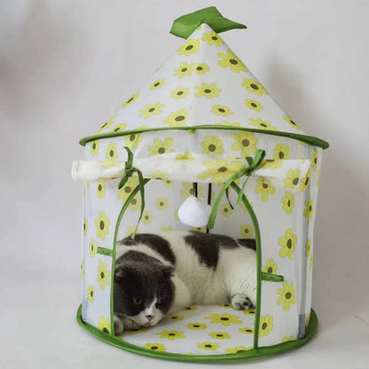 Tunnel pour chat et tente CastelloGat™ - Mi-a-ou