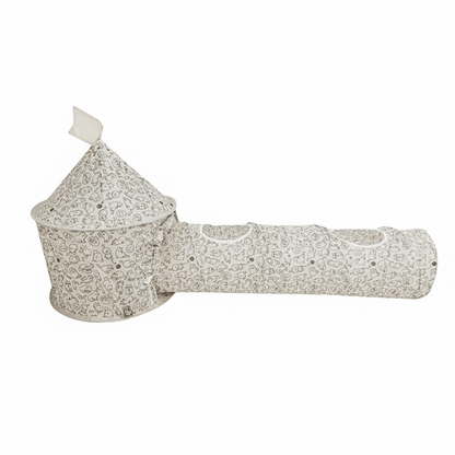 Tunnel pour chat et tente CastelloGat™ - Mi-a-ou